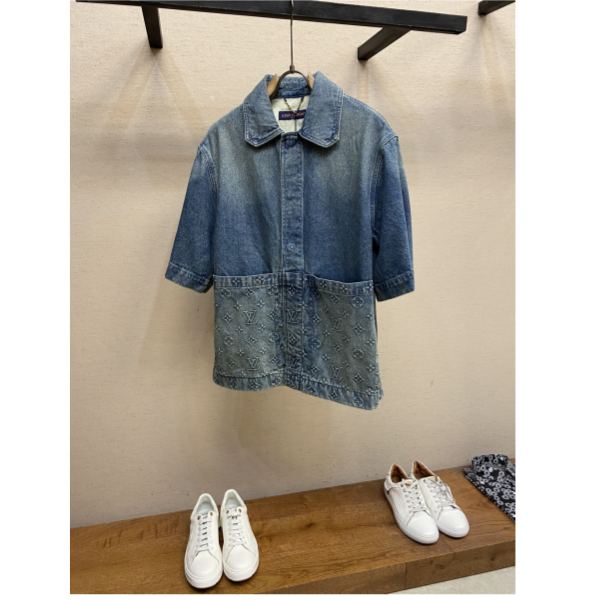 designer,replica,clothing,fake,1:1,lv,luxury,high quality 24/L* men’s short-sleeved shirt