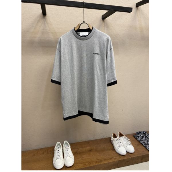 designer,replica,clothing,fake,1:1,lv,luxury,high quality 24/JIL Sander men’s short-sleeved T-shirt