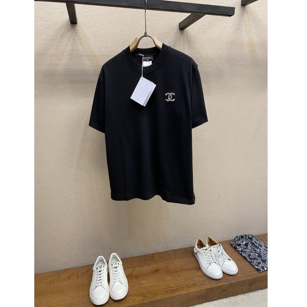 designer,replica,clothing,fake,1:1,lv,luxury,high quality 24/Chonel men’s short-sleeved T-shirt