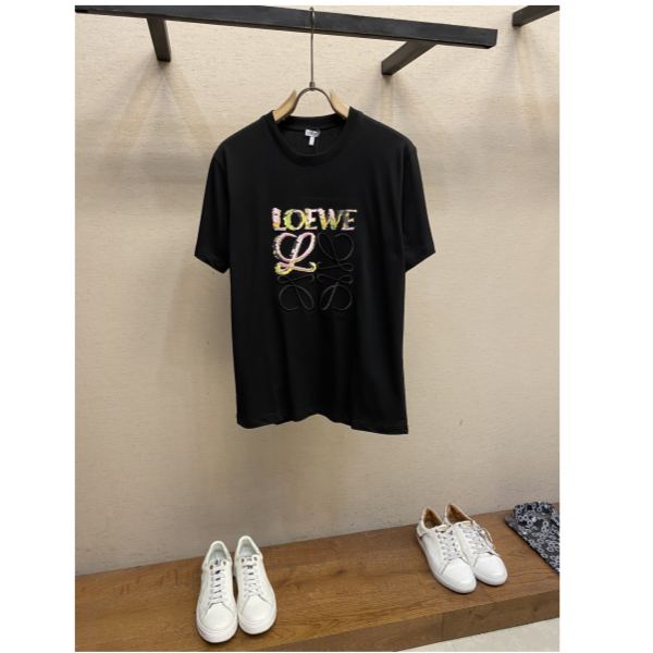 designer,replica,clothing,fake,1:1,lv,luxury,high quality 24/Loewe men’s short-sleeved T-shirt