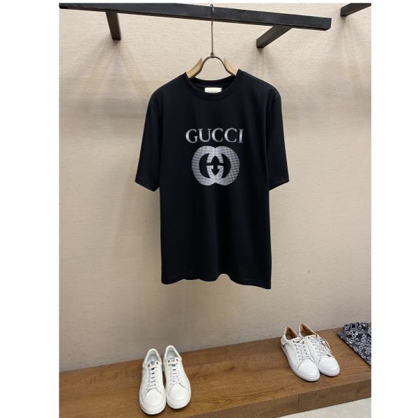 designer,replica,clothing,fake,1:1,lv,luxury,high quality 24/Gucci men’s short-sleeved T-shirt