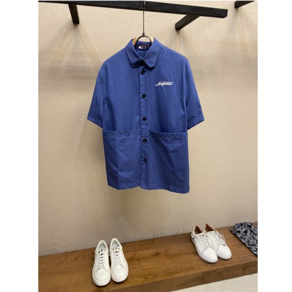 designer,replica,clothing,fake,1:1,lv,luxury,high quality 24/L* men’s short-sleeved shirt