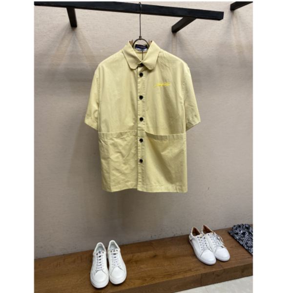 designer,replica,clothing,fake,1:1,lv,luxury,high quality 24/L* men’s short-sleeved shirt