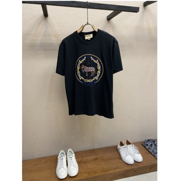 designer,replica,clothing,fake,1:1,lv,luxury,high quality 24/Gucci men’s short-sleeved T-shirt