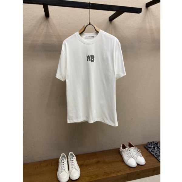 designer,replica,clothing,fake,1:1,lv,luxury,high quality 24/Alexander Wang men’s short-sleeved T-shirt