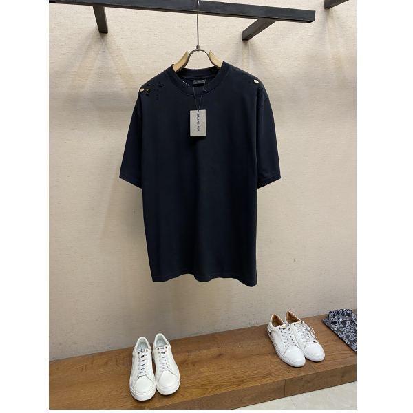 designer,replica,clothing,fake,1:1,lv,luxury,high quality 24/Balenciaga men’s short-sleeved T-shirt