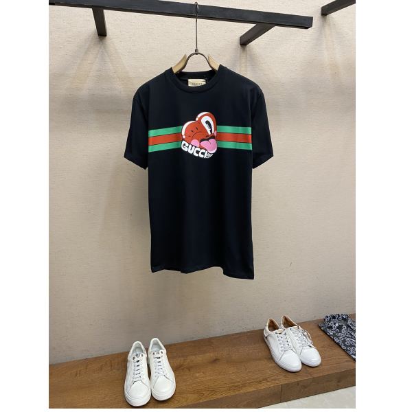 designer,replica,clothing,fake,1:1,lv,luxury,high quality 24/Gucci men’s short-sleeved T-shirt