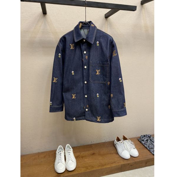 designer,replica,clothing,fake,1:1,lv,luxury,high quality 24/L* men’s long-sleeved jacket