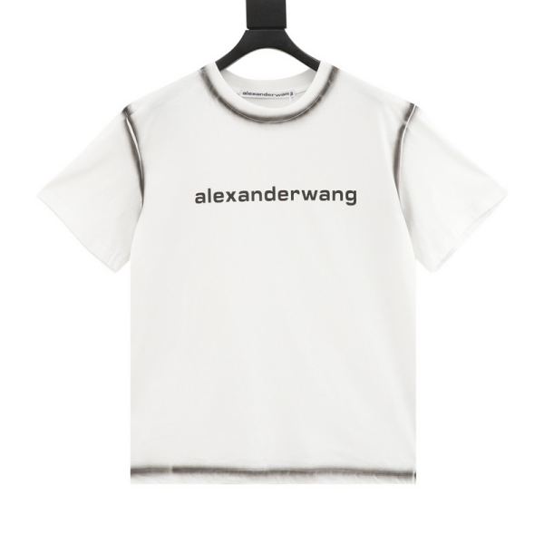 designer,replica,clothing,fake,1:1,lv,luxury,high quality 24/Alexander Wang new fashion casual short-sleeved T-shirt