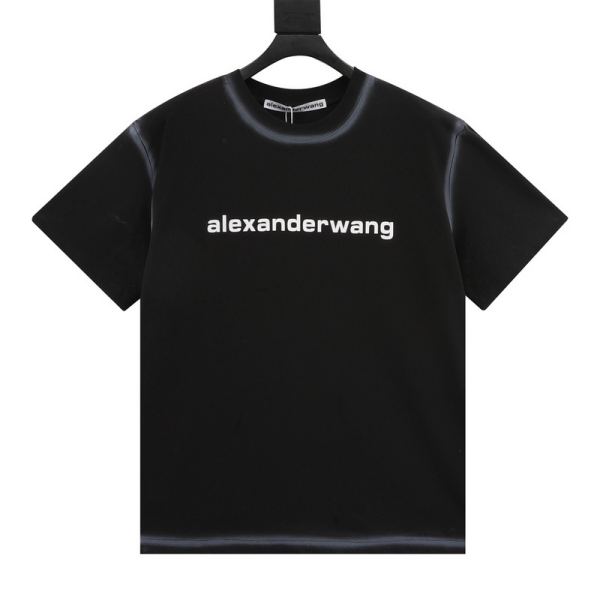 designer,replica,clothing,fake,1:1,lv,luxury,high quality 24/Alexander Wang new fashion casual short-sleeved T-shirt