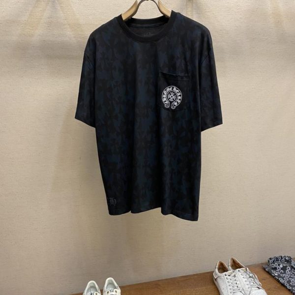 designer,replica,clothing,fake,1:1,lv,luxury,high quality Chrome Heart CH Chrome Heart Dark Pattern Series Finally Shipped (Short Sleeve)