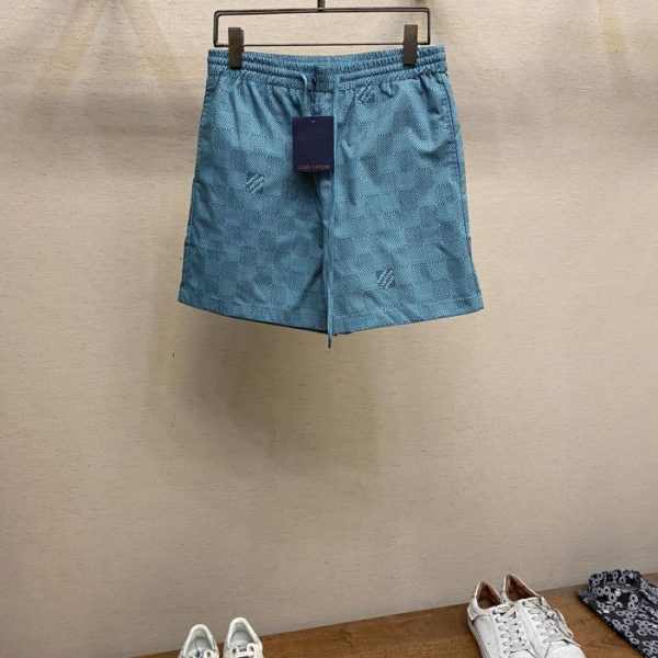 designer,replica,clothing,fake,1:1,lv,luxury,high quality LV 2024FW Fei Dong first releases classic full-frame printed shorts