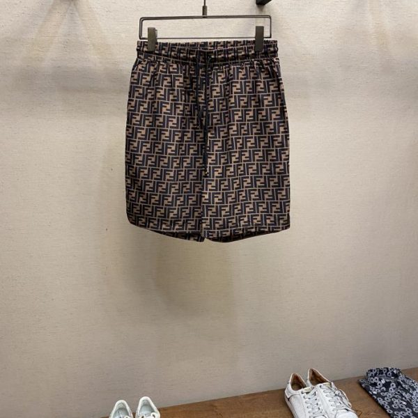 designer,replica,clothing,fake,1:1,lv,luxury,high quality Fendi 24ss men’s casual shorts