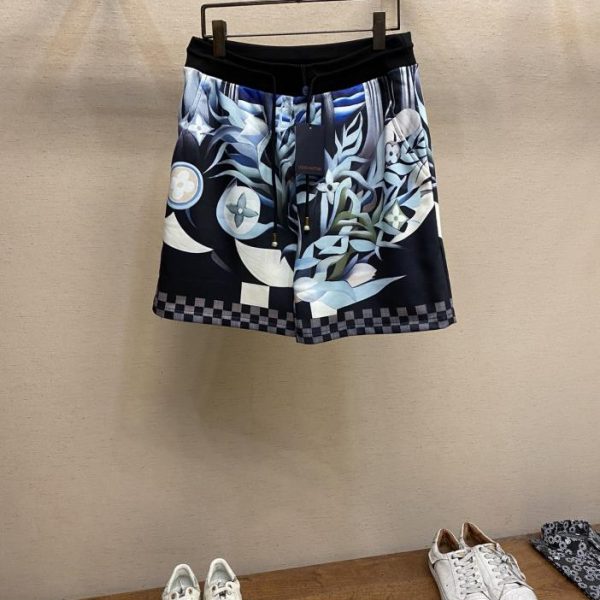designer,replica,clothing,fake,1:1,lv,luxury,high quality LV 2024 FW early autumn new printed beach shorts