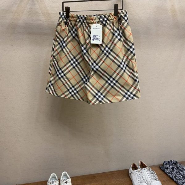 designer,replica,clothing,fake,1:1,lv,luxury,high quality Burberry24SS Burberry plaid shorts