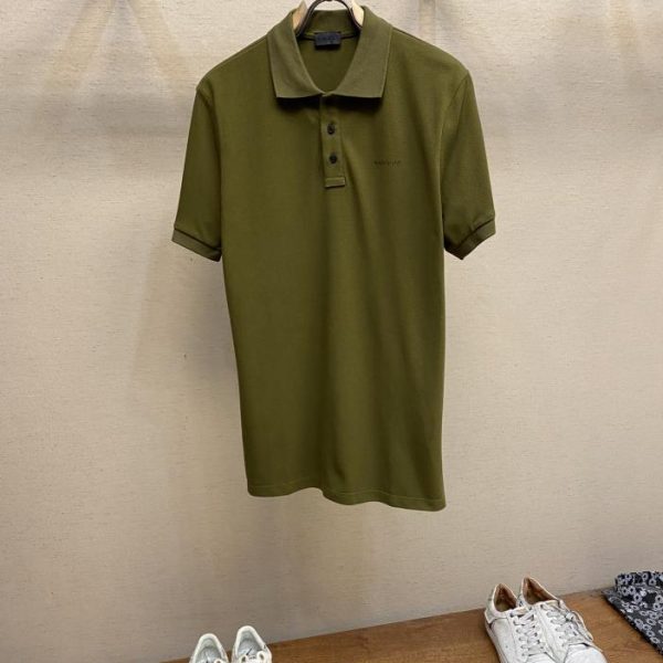 designer,replica,clothing,fake,1:1,lv,luxury,high quality Moncler 24SS new Monler men’s black label series logo lapel polo shirt!