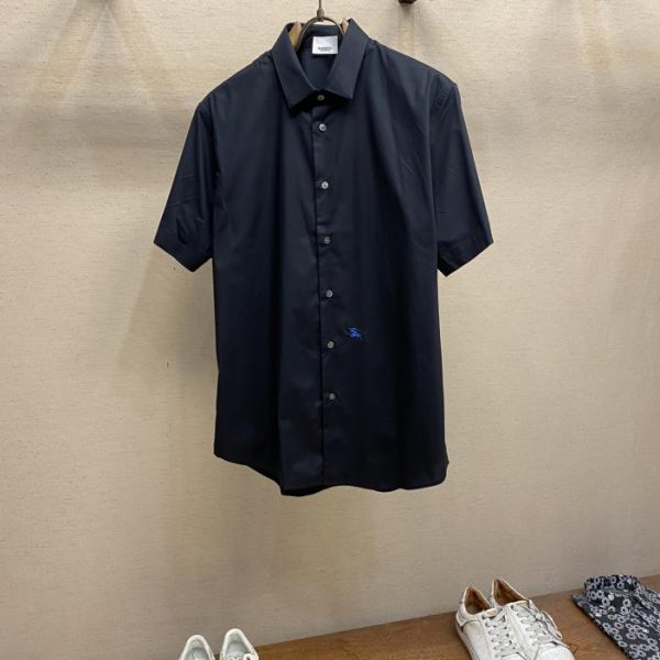 designer,replica,clothing,fake,1:1,lv,luxury,high quality Burberry fashionable simple short-sleeved shirt