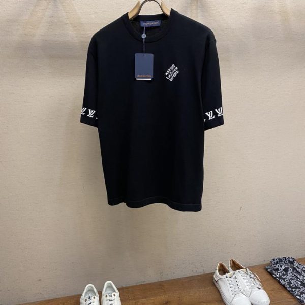 designer,replica,clothing,fake,1:1,lv,luxury,high quality LV 2024FW early spring short-sleeved crew neck shirt