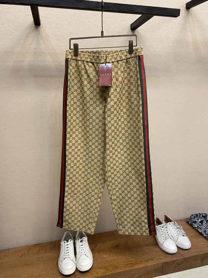 designer,replica,clothing,fake,1:1,lv,luxury,high quality Gucci 2024 FW early autumn new double G jacquard casual trousers designer,replica,clothing,fake,1:1,lv,luxury,high quality Gucci 2024 FW early autumn new double G jacquard casual trousers