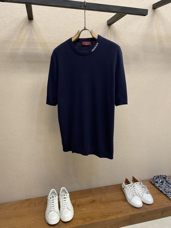 designer,replica,clothing,fake,1:1,lv,luxury,high quality Gucci mulberry silk blend knit short sleeves designer,replica,clothing,fake,1:1,lv,luxury,high quality Gucci mulberry silk blend knit short sleeves