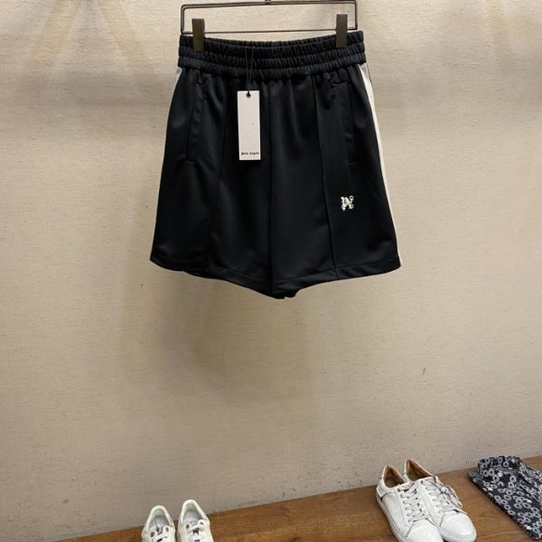 designer,replica,clothing,fake,1:1,lv,luxury,high quality Palm Angels24ss new webbing embroidered shorts