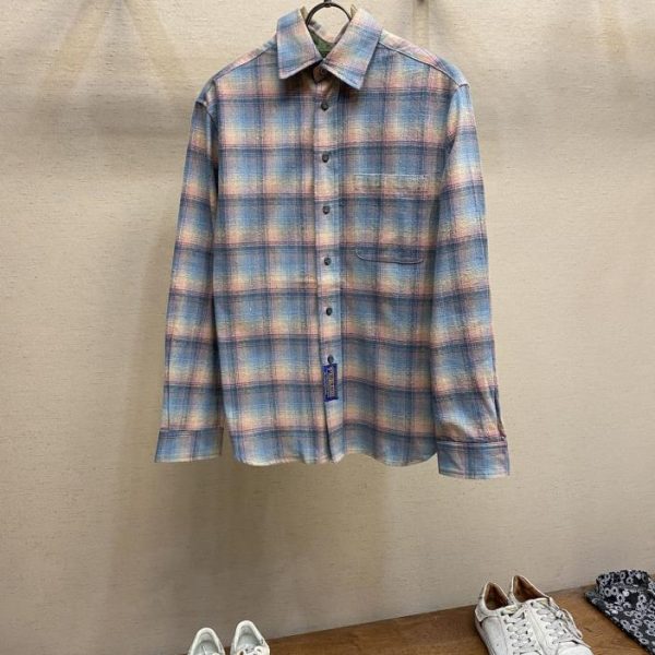 designer,replica,clothing,fake,1:1,lv,luxury,high quality MM6 margiela striped shirt craftsmanship