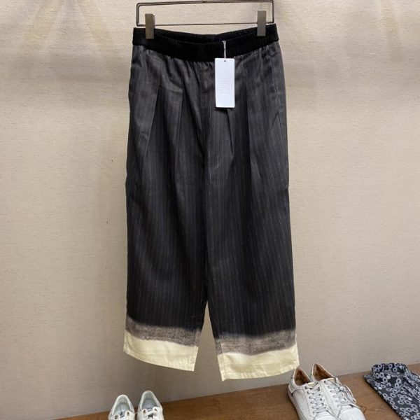 designer,replica,clothing,fake,1:1,lv,luxury,high quality Maison Margiela Margiela 24SS gradient wide-leg ninth pants!