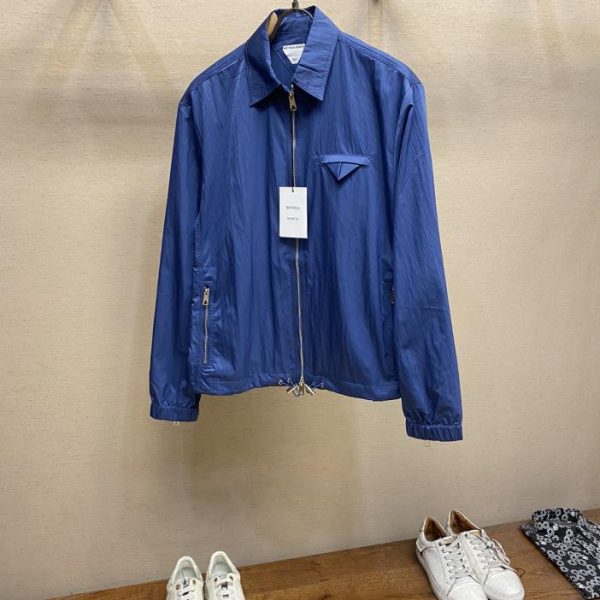 designer,replica,clothing,fake,1:1,lv,luxury,high quality Bottega Veneta windproof jacket with gusset pocket and zip