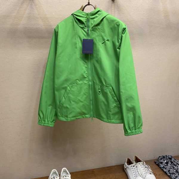 designer,replica,clothing,fake,1:1,lv,luxury,high quality LV2023FW early autumn MONOGRAM nylon double-sided hooded windproof jacket and windbreaker