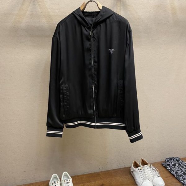 designer,replica,clothing,fake,1:1,lv,luxury,high quality Prada mulberry silk jacket