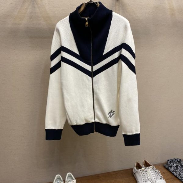 designer,replica,clothing,fake,1:1,lv,luxury,high quality Louis 2024FW zipper sweater