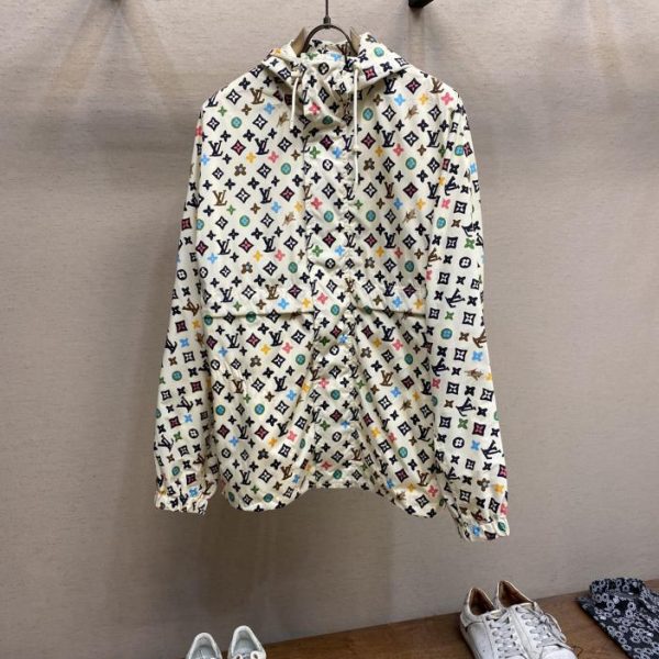 designer,replica,clothing,fake,1:1,lv,luxury,high quality LV pastel jacket
