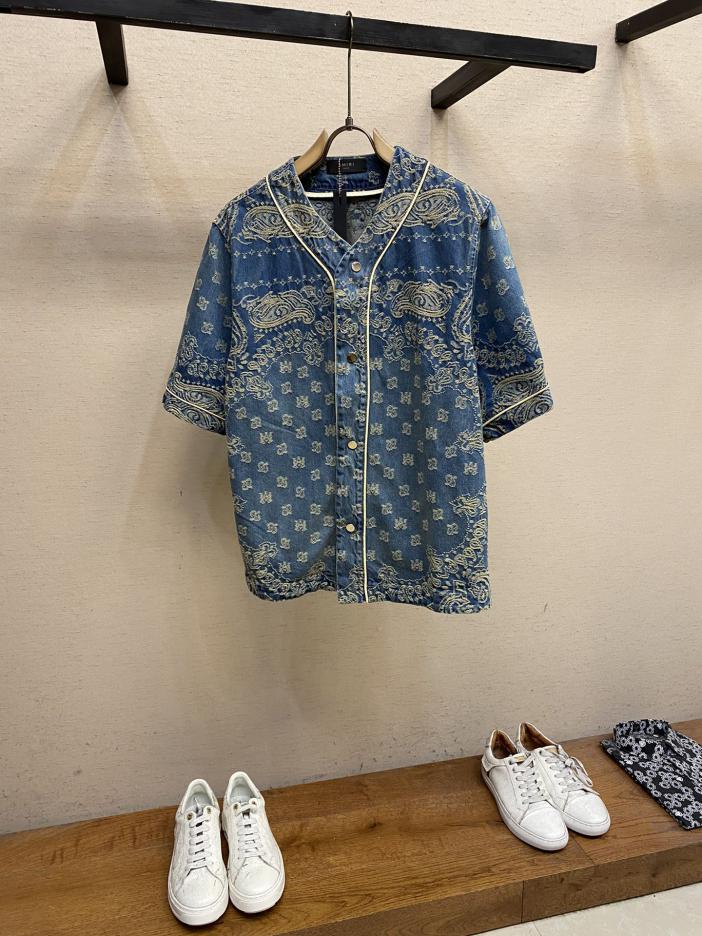 designer,replica,clothing,fake,1:1,lv,luxury,high quality Amiri 24ss new same style denim jacquard shirt designer,replica,clothing,fake,1:1,lv,luxury,high quality Amiri 24ss new same style denim jacquard shirt