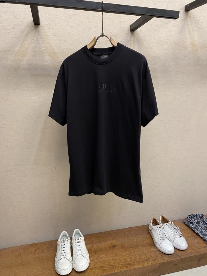 designer,replica,clothing,fake,1:1,lv,luxury,high quality Balenciaga22SS new letter embroidered short-sleeved B family versatile style designer,replica,clothing,fake,1:1,lv,luxury,high quality Balenciaga22SS new letter embroidered short-sleeved B family versatile style