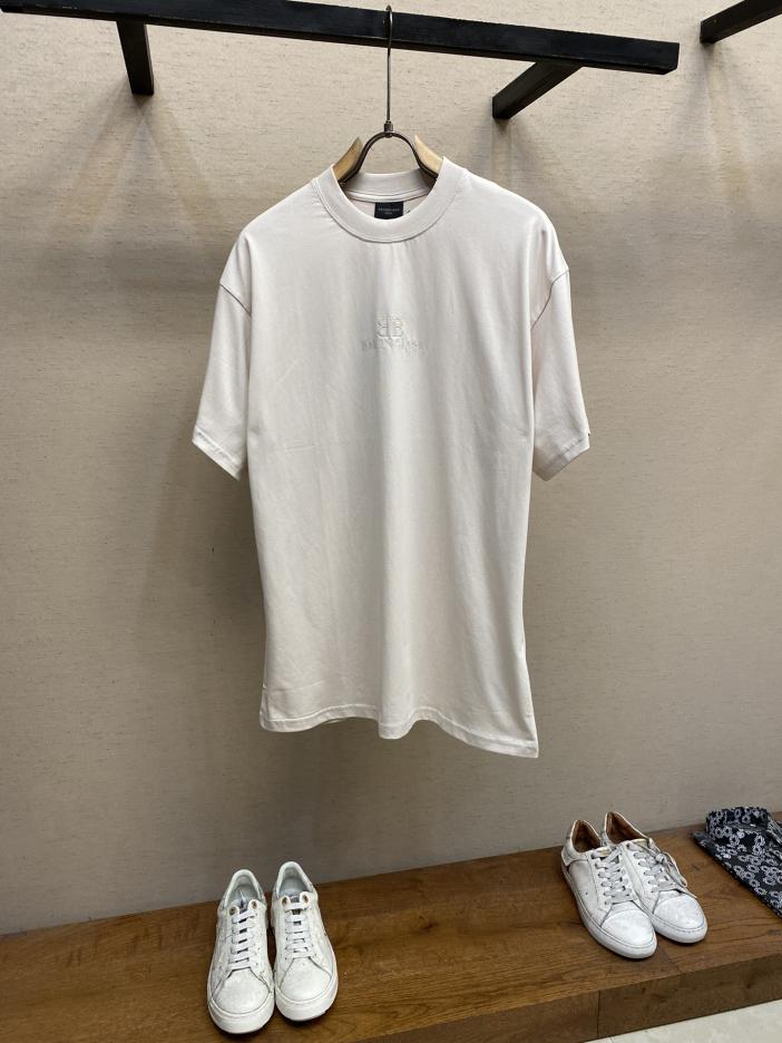 designer,replica,clothing,fake,1:1,lv,luxury,high quality Balenciaga22SS new letter embroidered short-sleeved B family versatile style designer,replica,clothing,fake,1:1,lv,luxury,high quality Balenciaga22SS new letter embroidered short-sleeved B family versatile style