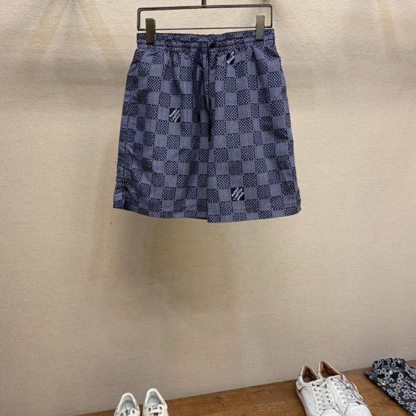designer,replica,clothing,fake,1:1,lv,luxury,high quality LV2024FW Fei Dong first releases classic full-frame printed shorts