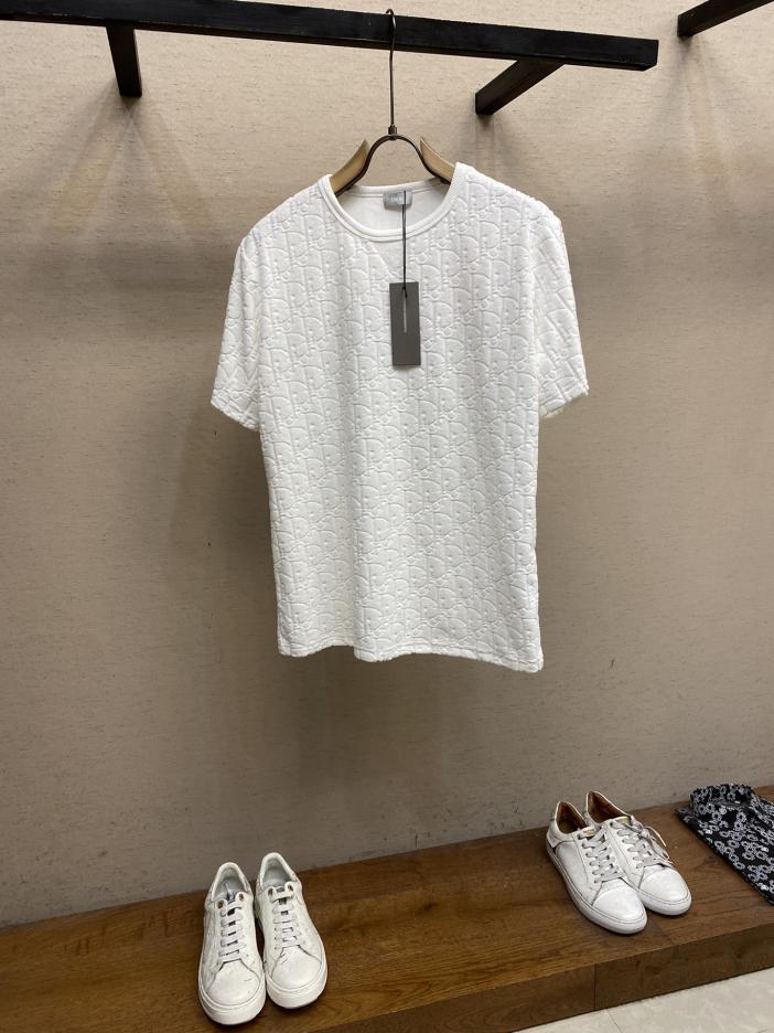designer,replica,clothing,fake,1:1,lv,luxury,high quality Dior spring and summer new old flower full cotton terry T-shirt designer,replica,clothing,fake,1:1,lv,luxury,high quality Dior spring and summer new old flower full cotton terry T-shirt