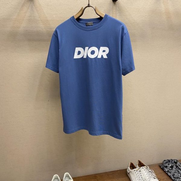 designer,replica,clothing,fake,1:1,lv,luxury,high quality Dior DR white lettering printed round neck short sleeves