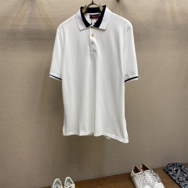 designer,replica,clothing,fake,1:1,lv,luxury,high quality Gucci 2024 style POLO shirt lapel