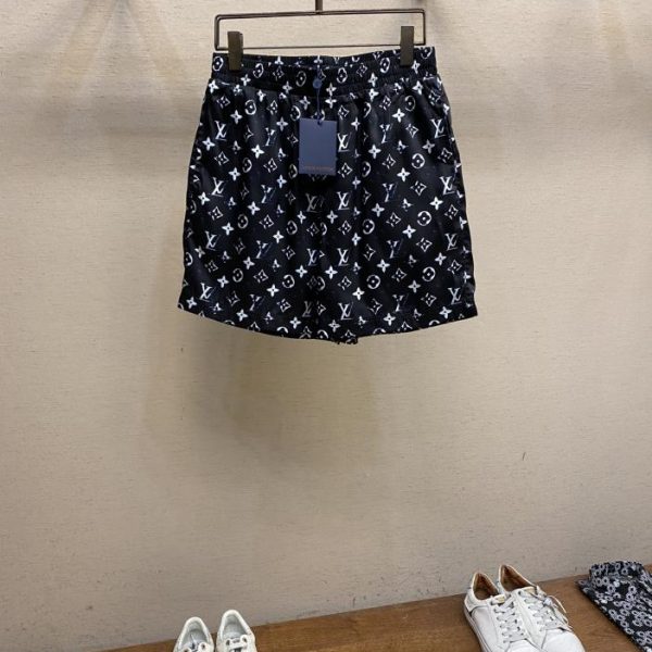 designer,replica,clothing,fake,1:1,lv,luxury,high quality LV 23FW Monogram presbyopic shorts
