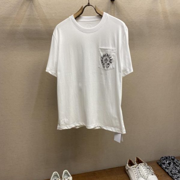 designer,replica,clothing,fake,1:1,lv,luxury,high quality Chrome Hearts Chrome Hearts Sanskrit short-sleeved T-shirt this year’s latest short-sleeved style
