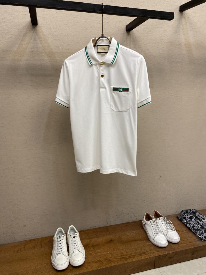 designer,replica,clothing,fake,1:1,lv,luxury,high quality Gucci POLO shirt lapel top versatile half-sleeved high version designer,replica,clothing,fake,1:1,lv,luxury,high quality Gucci POLO shirt lapel top versatile half-sleeved high version