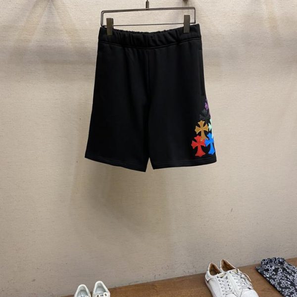 designer,replica,clothing,fake,1:1,lv,luxury,high quality Cheome Heaet 2023 SS Spring and Summer New Croix Heart Shorts