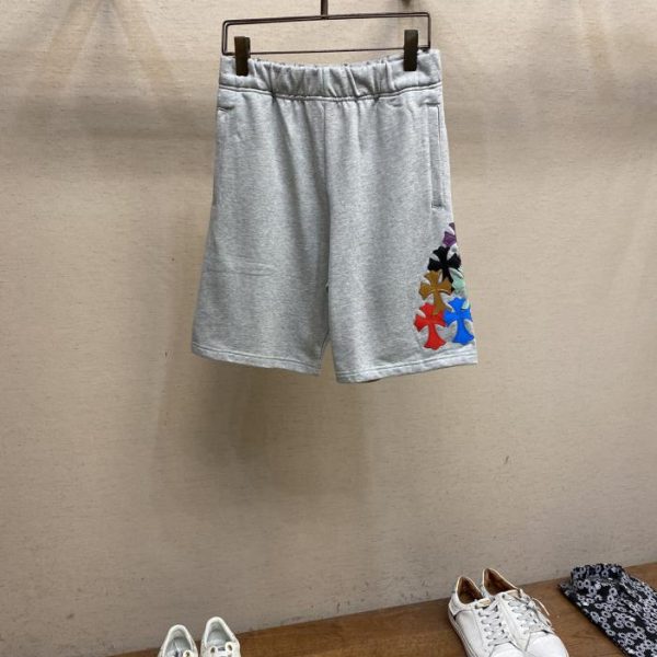 designer,replica,clothing,fake,1:1,lv,luxury,high quality Cheome Heaet 2023 SS Spring and Summer New Croix Heart Shorts