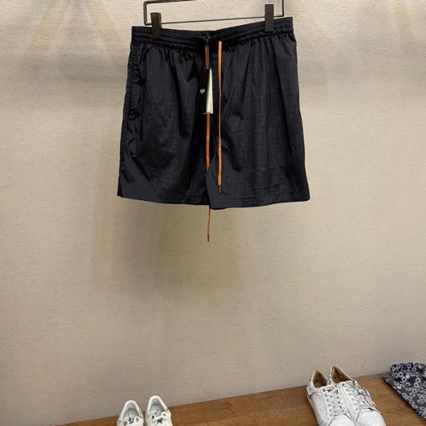 designer,replica,clothing,fake,1:1,lv,luxury,high quality Fendi 24SS Fendi dark pattern shorts