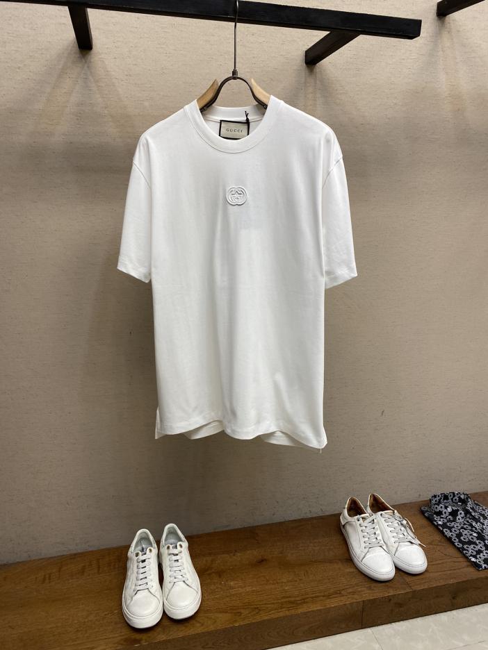 designer,replica,clothing,fake,1:1,lv,luxury,high quality GucciGcci 2024FW Interlocking Double G embroidered patch slit half-sleeved T-shirt designer,replica,clothing,fake,1:1,lv,luxury,high quality GucciGcci 2024FW Interlocking Double G embroidered patch slit half-sleeved T-shirt