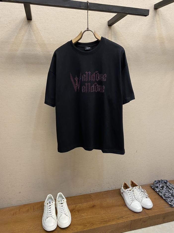 designer,replica,clothing,fake,1:1,lv,luxury,high quality WeIIdone24SS men’s and women’s same model with beaded letters short sleeves round neck short sleeves designer,replica,clothing,fake,1:1,lv,luxury,high quality WeIIdone24SS men’s and women’s same model with beaded letters short sleeves round neck short sleeves