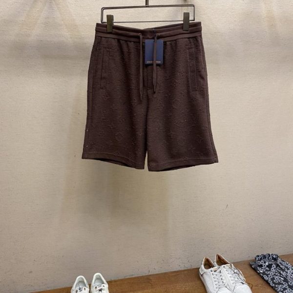 designer,replica,clothing,fake,1:1,lv,luxury,high quality LV little donkey new style shorts 2024 spring and summer new style old pattern