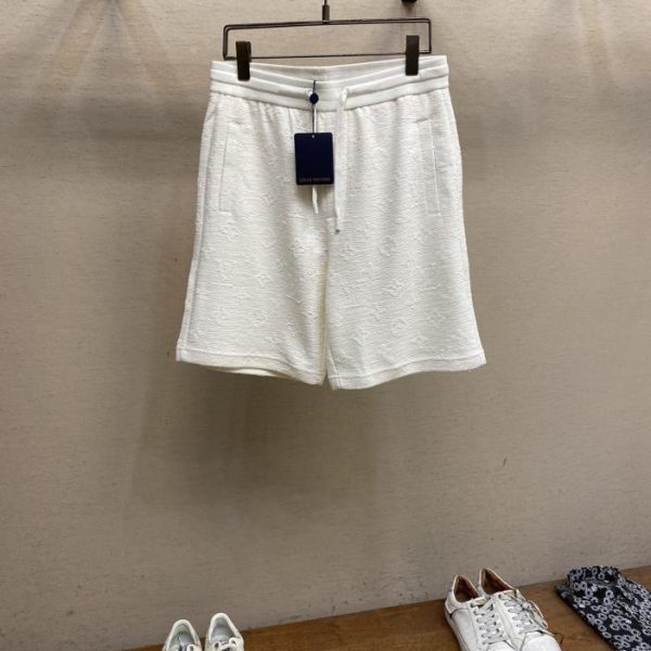 designer,replica,clothing,fake,1:1,lv,luxury,high quality LV little donkey new style shorts 2024 spring and summer new style old pattern