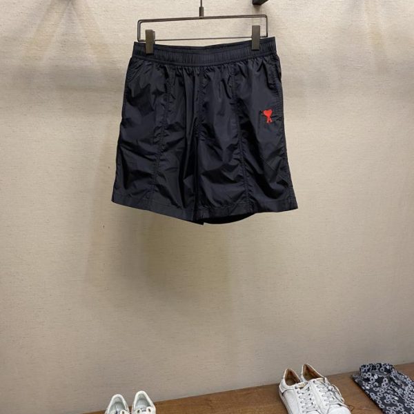 designer,replica,clothing,fake,1:1,lv,luxury,high quality AMI2024 summer essentials for beach travel casual shorts and beach pants